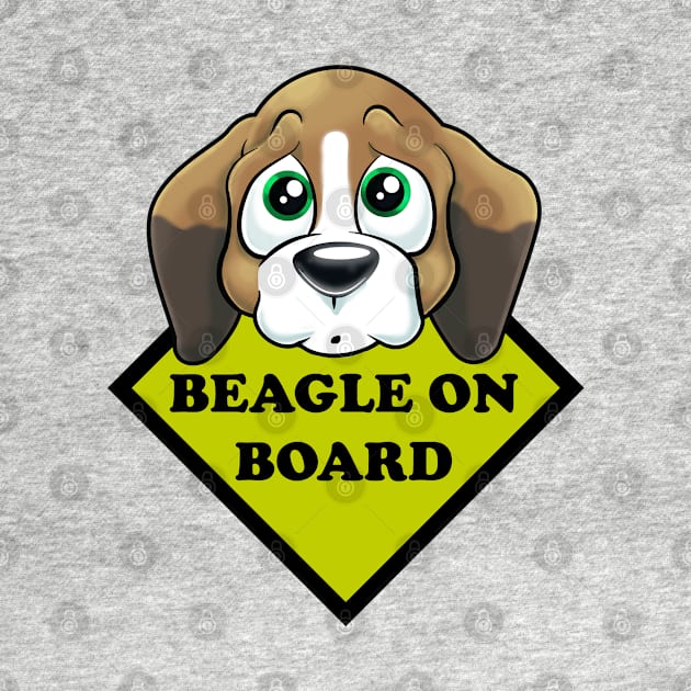 Beagle on board by craigbruyn